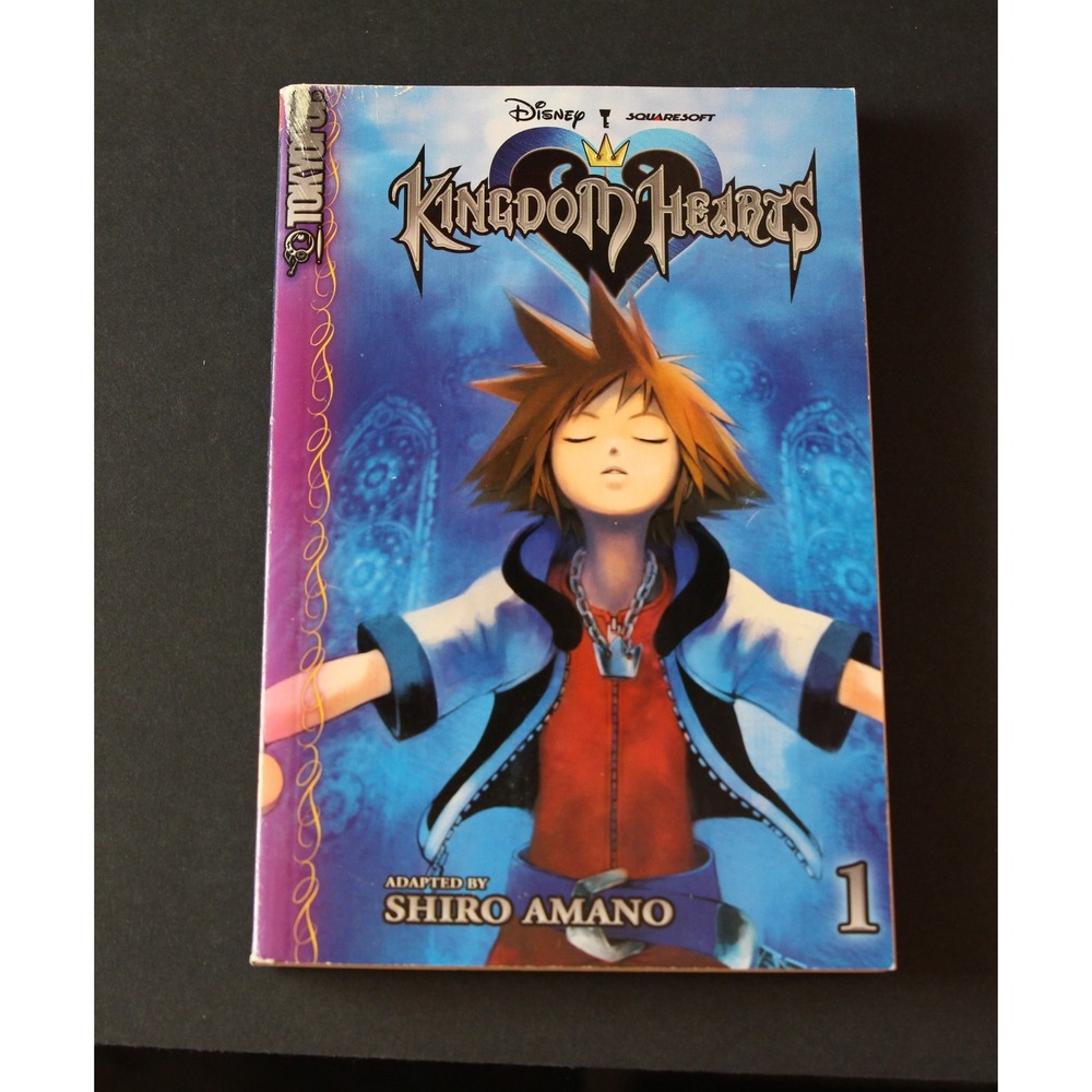 Kingdom Hearts Vol.1 By Shiro Amano TokyoPop Manga English PaperBack Pre-Owned
